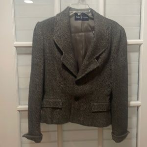 Ralph Lauren vintage wool blazer, size 14 but runs small